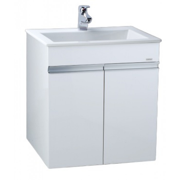 Bộ tủ lavabo treo tường màu trắng Caesar LF5017/EH05017AV
