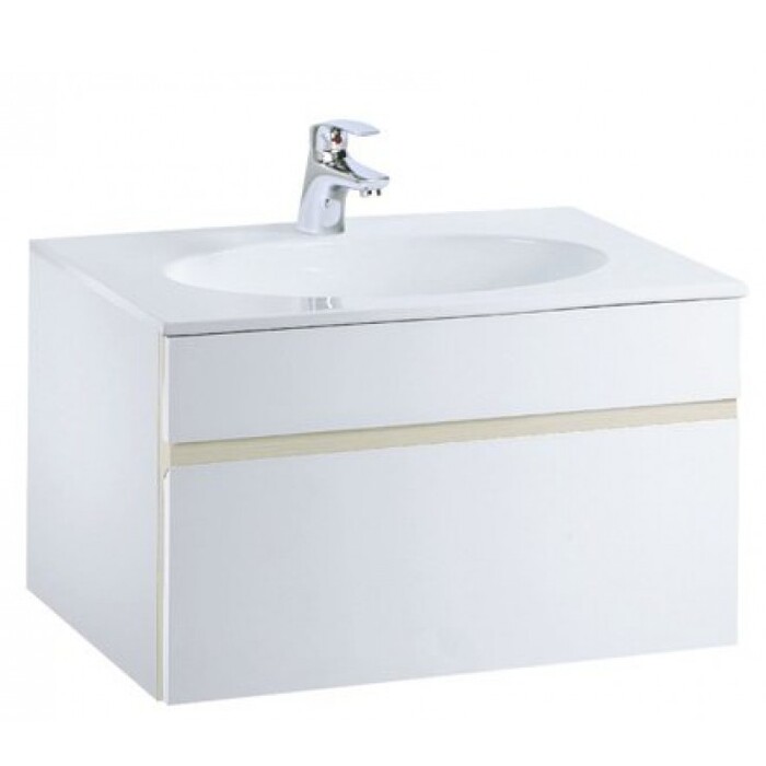 Bộ tủ lavabo treo tường màu trắng Caesar LF5024/EH05024DDV