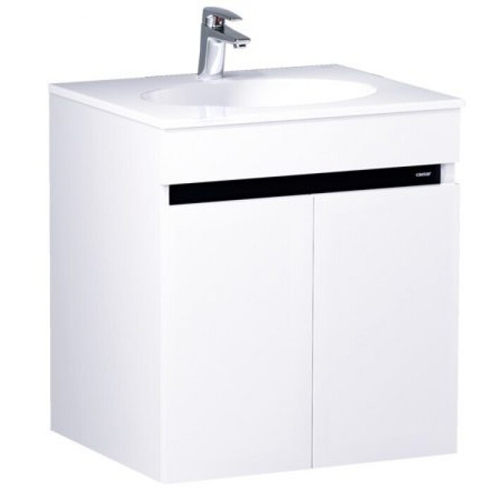 Bộ tủ lavabo treo tường màu trắng Caesar LF5024/EH15024AV