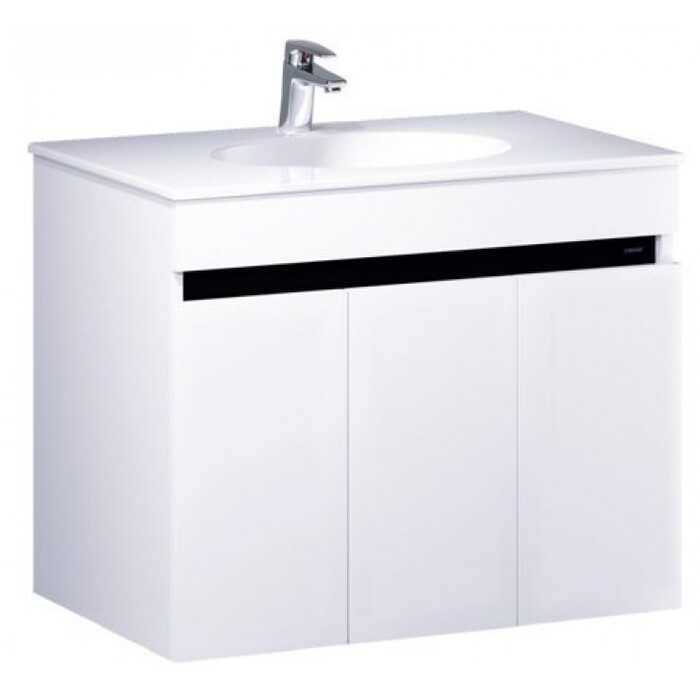 Bộ tủ lavabo treo tường màu trắng Caesar LF5026/EH15026AV