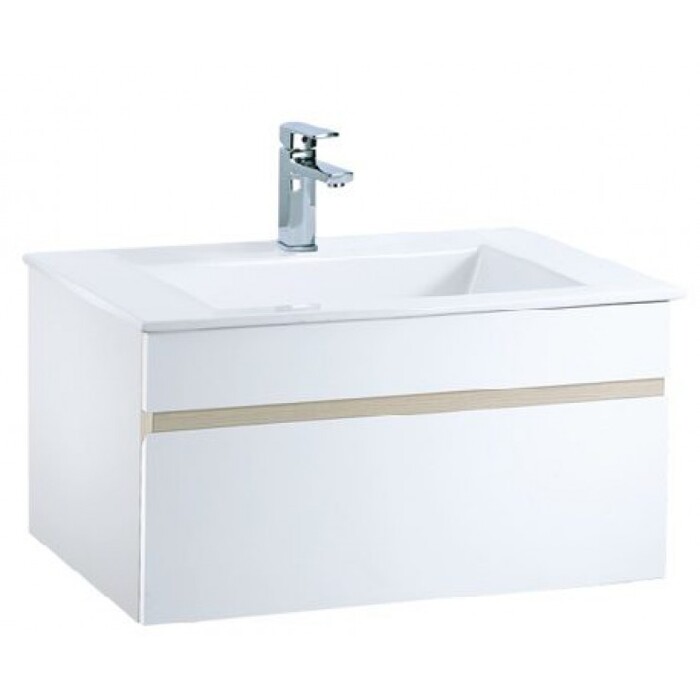 Bộ tủ lavabo treo tường màu trắng Caesar LF5030/EH05030DDV