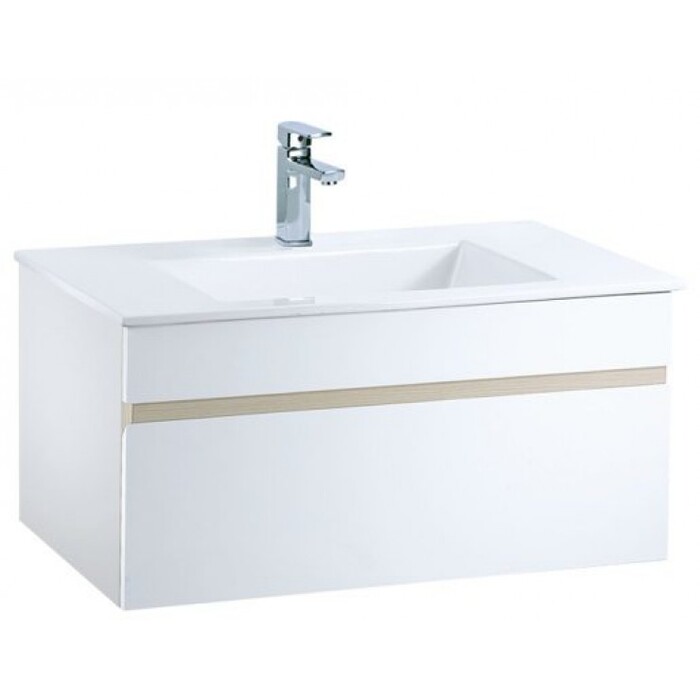 Bộ tủ lavabo treo tường màu trắng Caesar LF5032/EH05032DDV