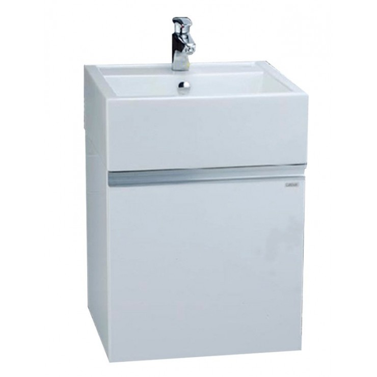 Bộ tủ lavabo treo tường màu trắng Caesar LF5236/EH05236AV