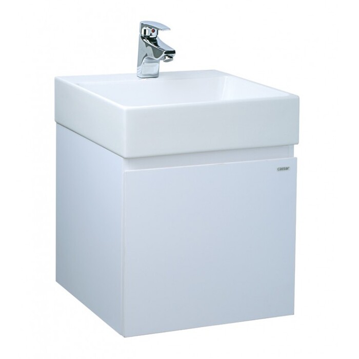 Bộ tủ lavabo treo tường màu trắng Caesar LF5255/EH05255AV