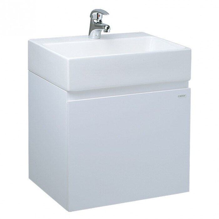 Bộ tủ lavabo treo tường màu trắng Caesar LF5259/EH05259AV