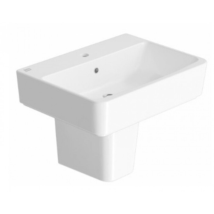 Chậu lavabo treo tường kèm chân ngắn dòng Acacia E American Standard 0507W-WT/0707-WT