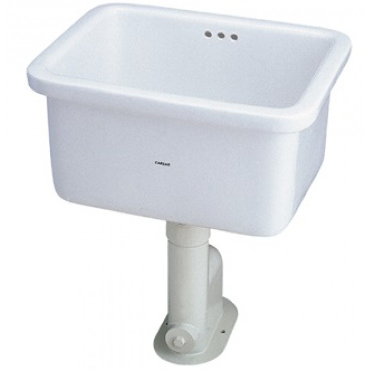 Chậu lavabo treo tường giặt xả Caesar SS558AS