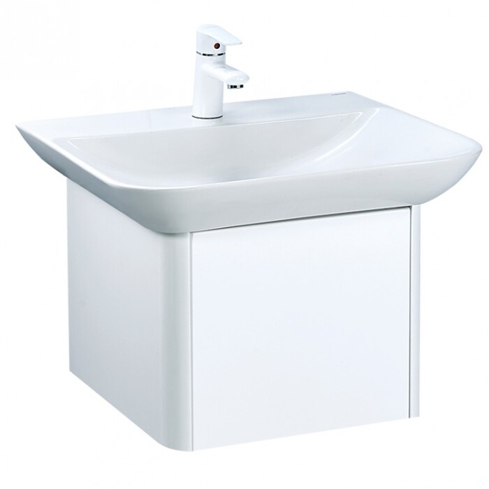 Bộ tủ lavabo treo tường màu trắng Caesar LF5370/EH05370AV
