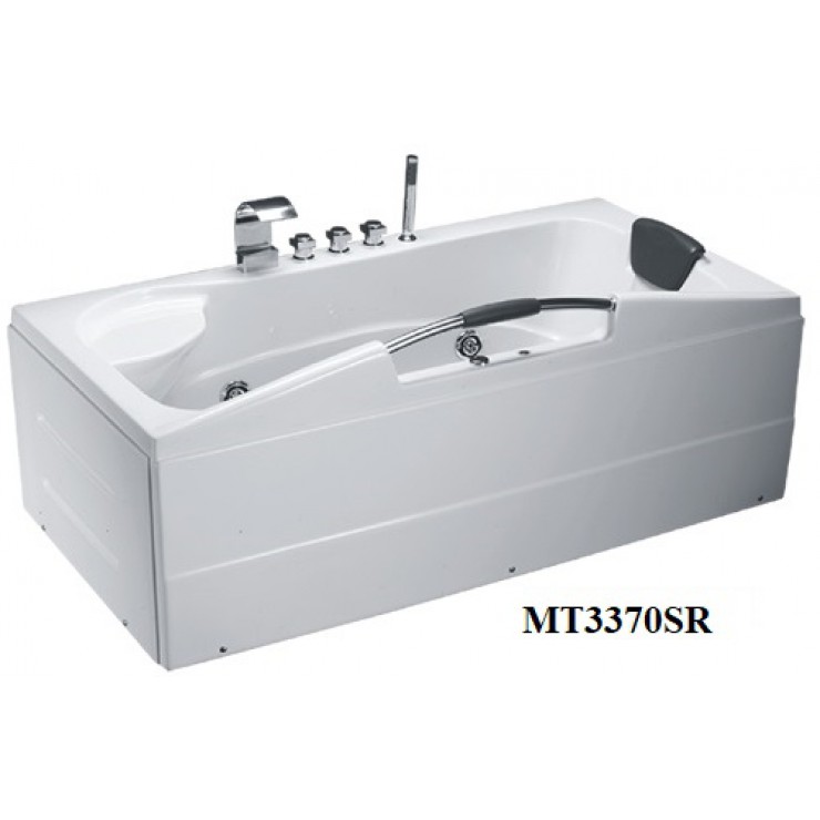 Bồn tắm massage hơi chân yếm 1.7m Caesar MT3370SL/R