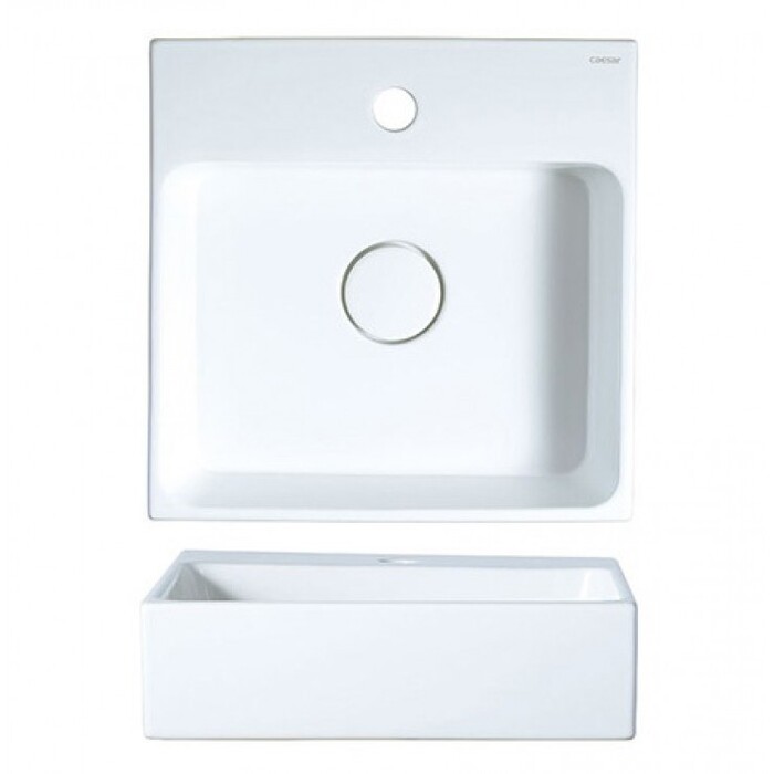 Chậu lavabo đặt bàn hình vuông Caesar LF5257