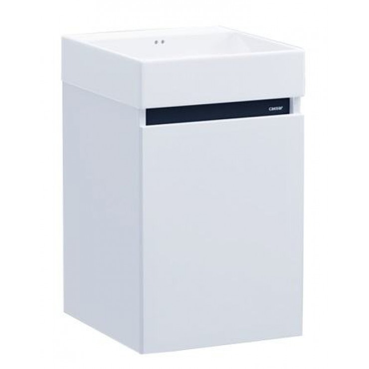 Bộ tủ lavabo treo tường màu trắng Caesar LF5261/EH15261AV