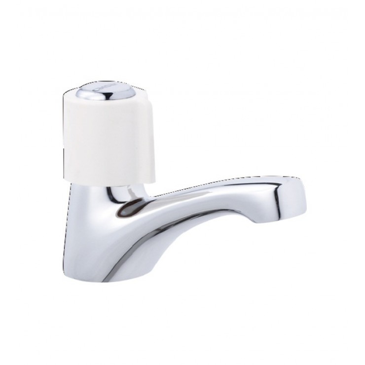 Vòi lavabo lạnh tay nhựa Caesar B037C