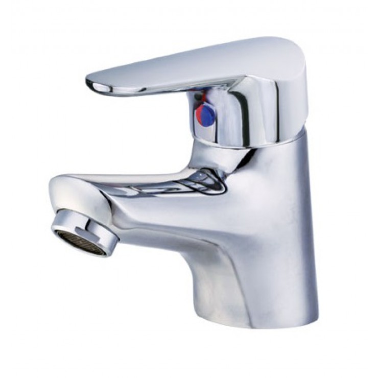 Vòi lavabo nóng lạnh bộ xả ty Caesar B120CP