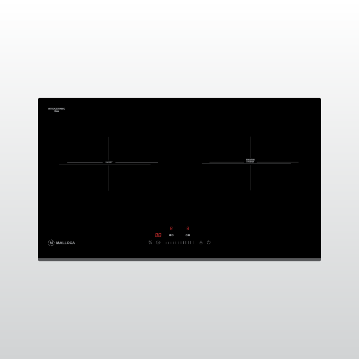 Bếp kết hợp 1 vùng nấu từ và 1 vùng nấu điện Malloca MH-732 IRN