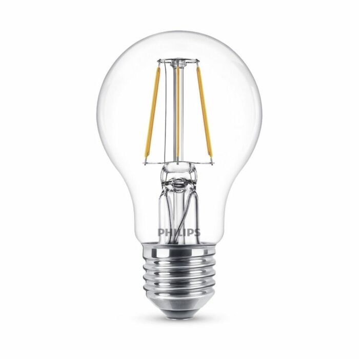 Bóng đèn LED Classic cổ điển 4W ánh sáng vàng Philips LED Classic A60 E27 4W-3000K