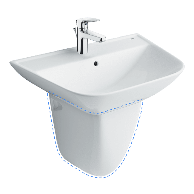 Chân chậu lavabo INAX L-297VC