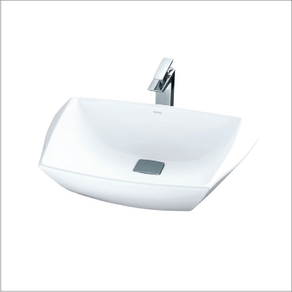 Chậu lavabo đặt bàn TOTO LT681#W