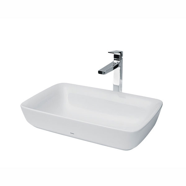 Chậu lavabo đặt bàn TOTO PJS06WE#GW trắng bóng