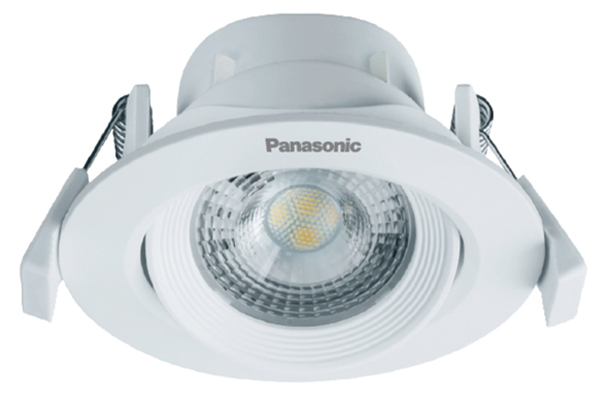 Đèn LED downlight 9W âm trần ánh sáng trắng DN Series điều chỉnh góc chiếu 40 độ Panasonic NNNC7631388