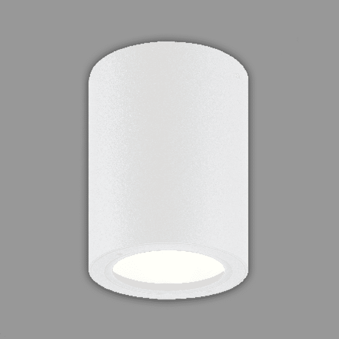 Đèn LED Downlight hình trụ trang trí ngoài trời IP54 vỏ màu trắng kích thước 108mm Nanoco NSDL7205W