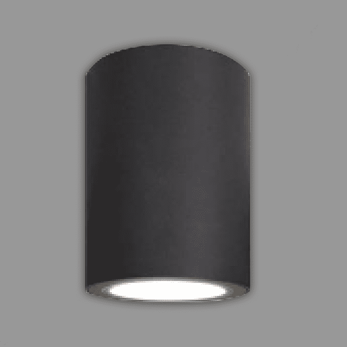 Đèn LED Downlight hình trụ trang trí ngoài trời IP54 vỏ màu xám đậm kích thước 108mm Nanoco NSDL7205B