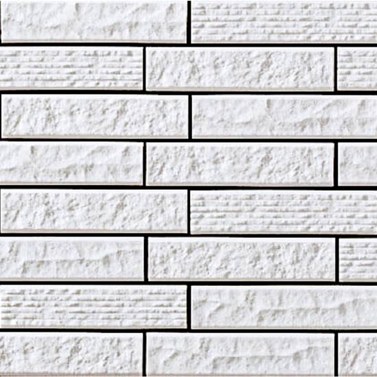 Gạch kiến trúc ốp tường dạng Mosaic 148.5x34.6 Celaviogran A nhập khẩu Nhật Bản INAX HAL-35B/GRA-M1