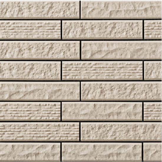 Gạch kiến trúc ốp tường dạng Mosaic 148.5x34.6 Celaviogran A nhập khẩu Nhật Bản INAX HAL-35B/GRA-M2