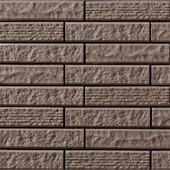 Gạch kiến trúc ốp tường dạng Mosaic 148.5x34.6 Celaviogran A nhập khẩu Nhật Bản INAX HAL-35B/GRA-M3