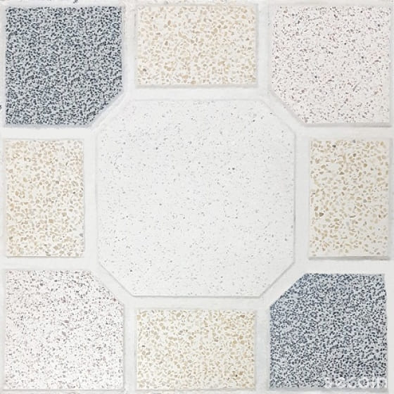 Gạch terrazzo đa màu 40x40x3cm Secoin OD3-40-129