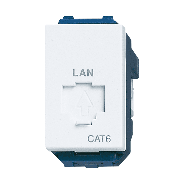 Ổ cắm data CAT6 Wide Series màu trắng Panasonic WEV24886SW-CAT6