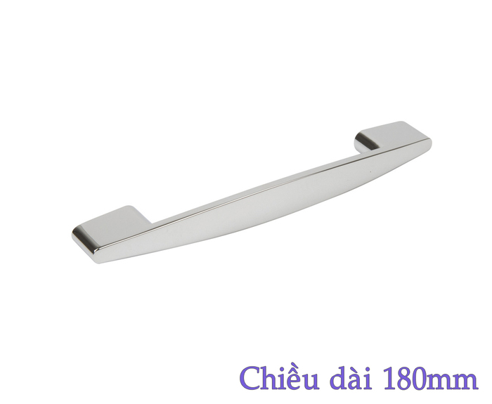 Tay nắm tủ chrome bóng 180x26mm Hafele 110.34.236