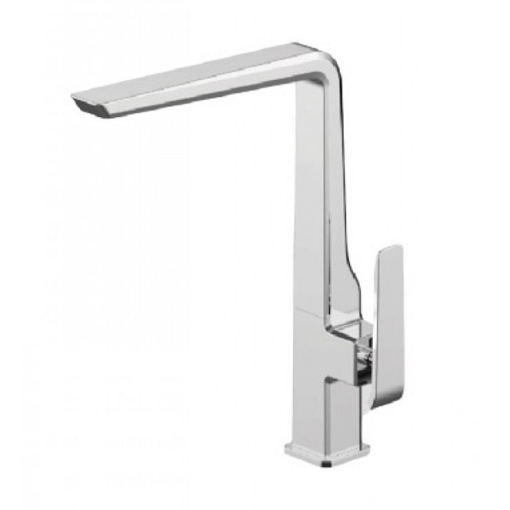 Vòi rửa chén nóng lạnh đồng mạ chrome Malloca K79C