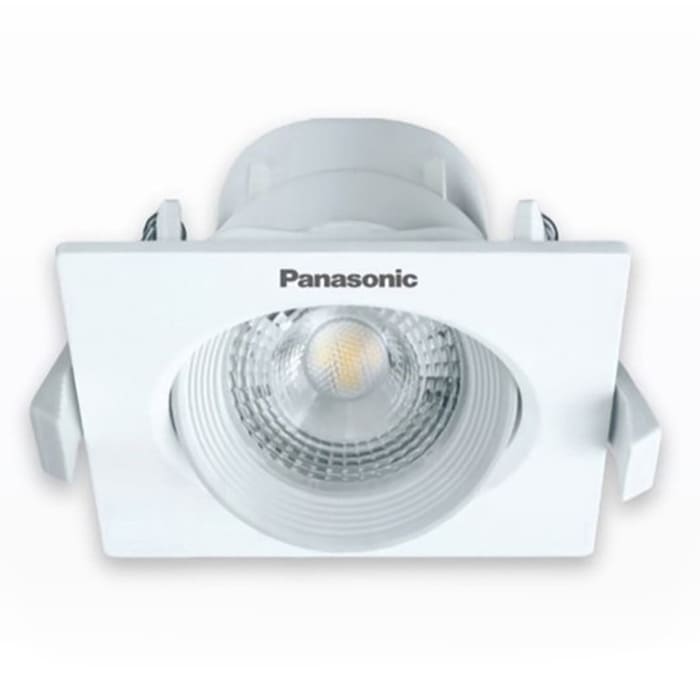 Đèn LED downlight 7W âm trần ánh sáng trung tính DN Series điều chỉnh góc chiếu 38 độ, vuông Panasonic NNNC7631788