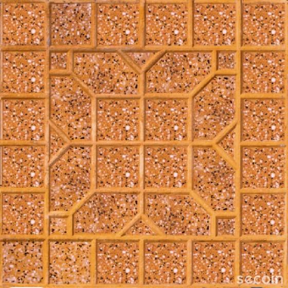 Gạch terrazzo lát vỉa hè 40x40x3cm Secoin OD-40-1008