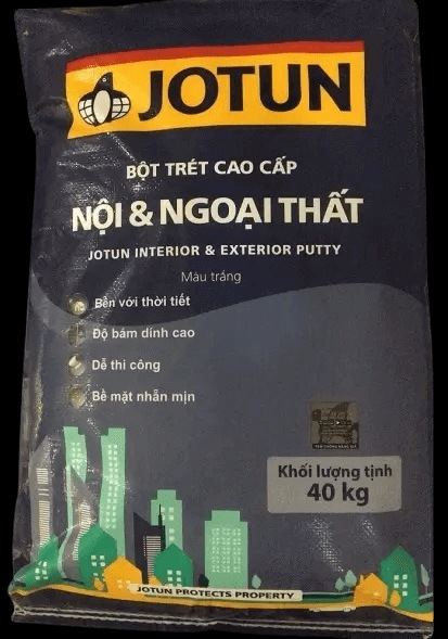 Bột trét nội và ngoại thất Jotun Interior & Exterior Putty JOTUN-BT-TNNN-40KG