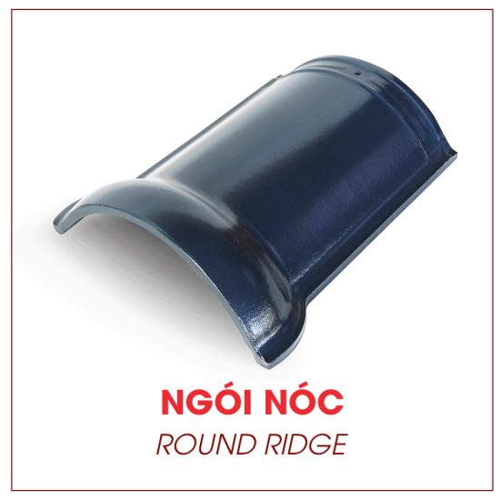 Ngói nóc tráng men cao cấp màu xanh nhớt Đồng Tâm TITAN008-NGOINOC