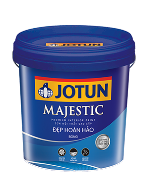 Sơn nước nội thất Jotun Majestic đẹp hoàn hảo bóng JOTUN-MJT-DHHB-1L