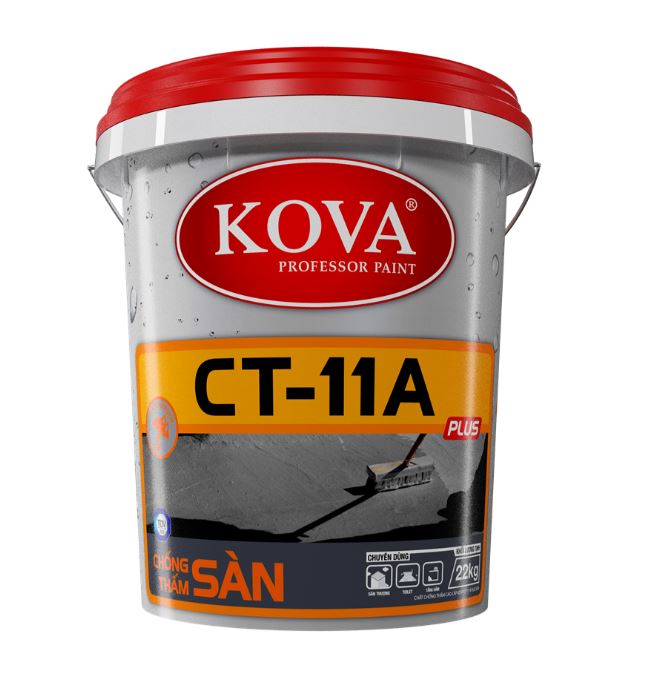 Chống thấm Kova CT-11A Plus sàn thùng 4kg KV-CT11APS-4