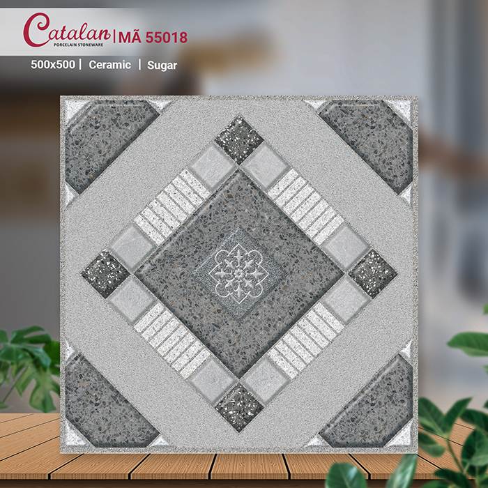 Gạch Ceramic 50x50 men sugar Catalan CTLC.5050.55018