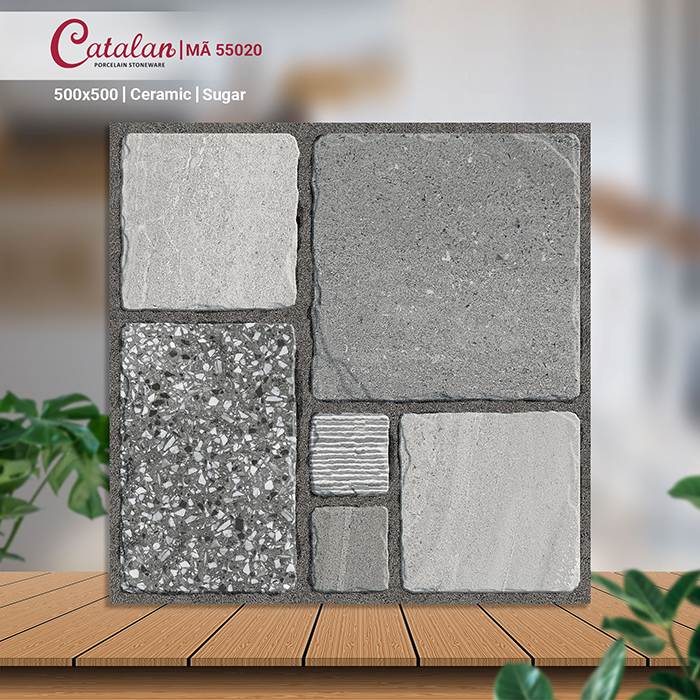 Gạch Ceramic 50x50 men sugar Catalan CTLC.5050.55020