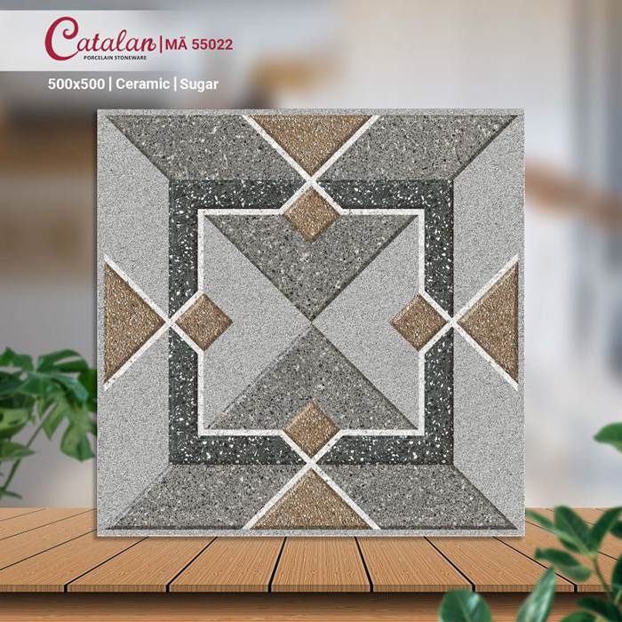 Gạch Ceramic 50x50 men sugar Catalan CTLC.5050.55022