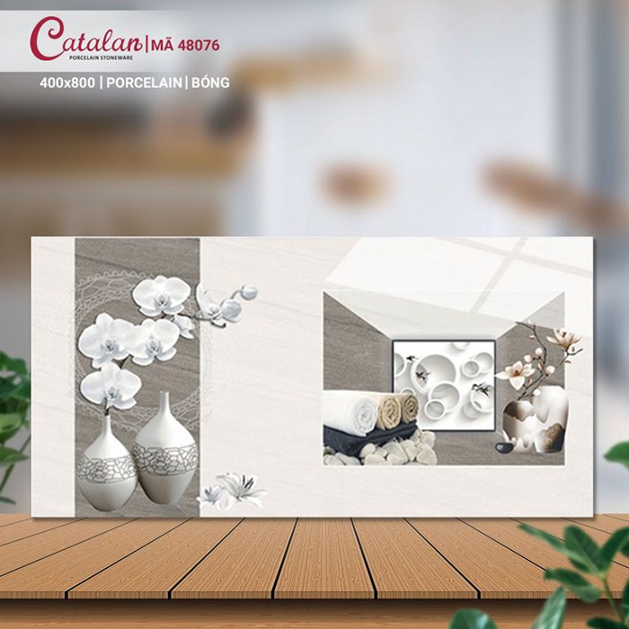 Gạch Porcelain 40x80 men bóng Catalan CTLP.4080.48076