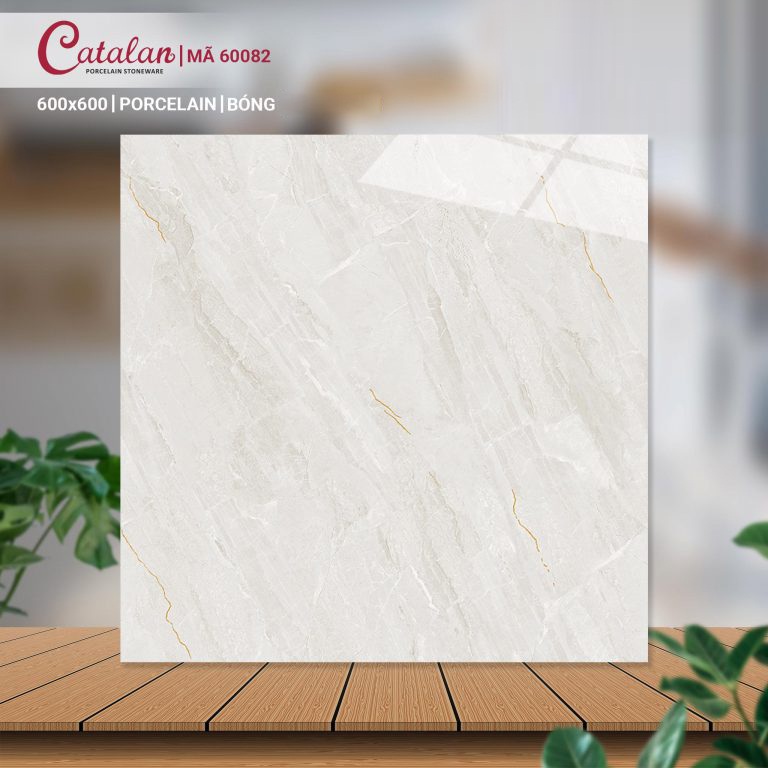 Gạch Porcelain 60x60 mài bóng nano Catalan CTLP.6060.60082