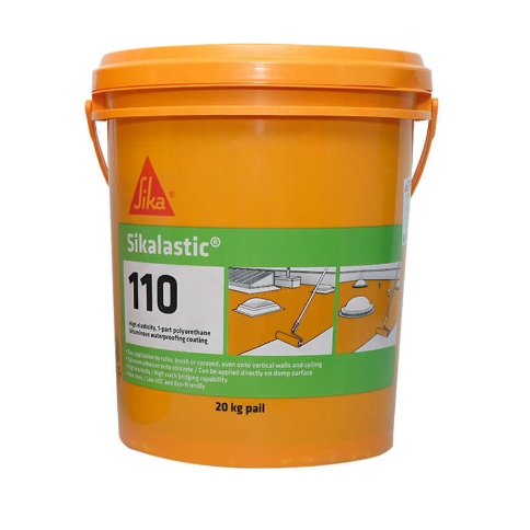 Hợp chất chống thấm 1 thành phần gốc polyurethane thi công lỏng Sikalastic®-110